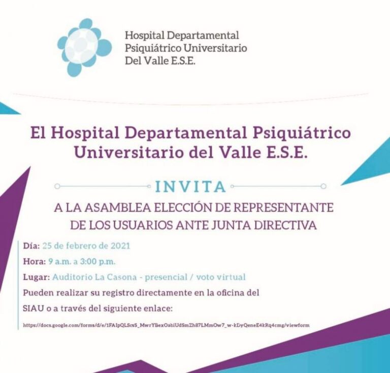 ConvocatoriaRepresentante Usuario 2021