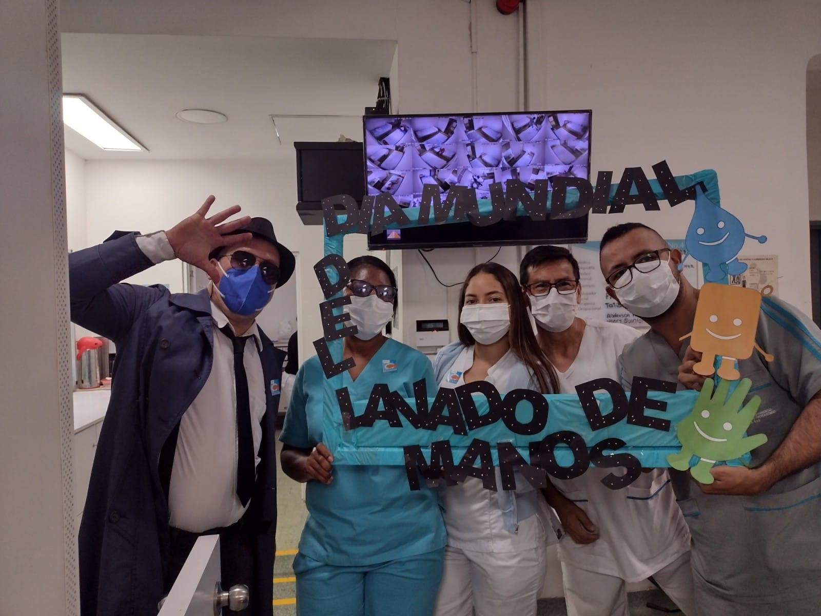El HDPUV Conmemora el Día Mundial de Lavado de manos