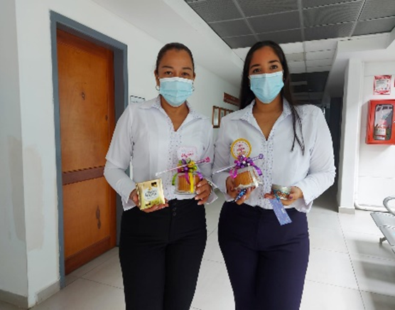 Conmemoración del día de la mujer a todas las colaboradoras del HDPUV