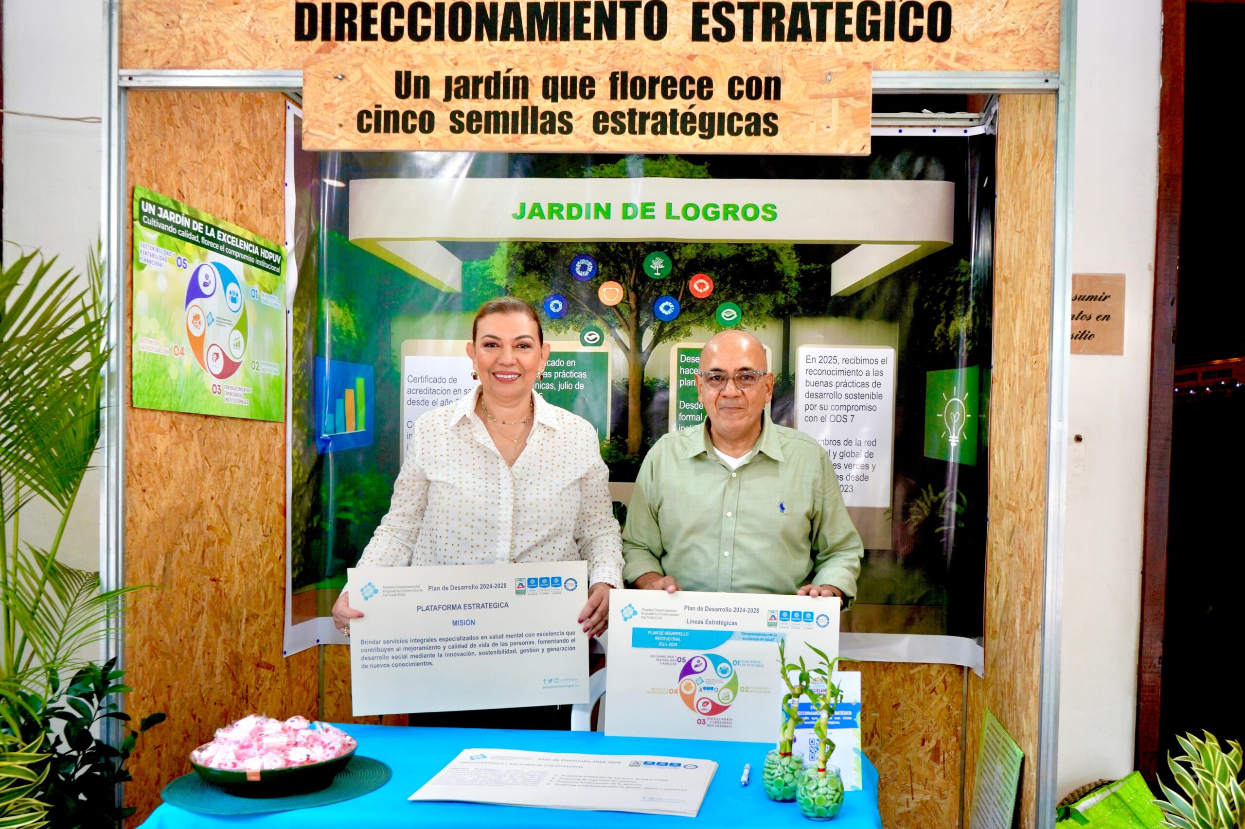 Stand de Direccionamiento Estratégico: eje central de la gestión institucional