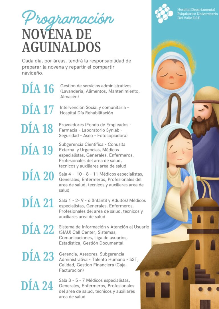 Programación Novena de Aguinaldos