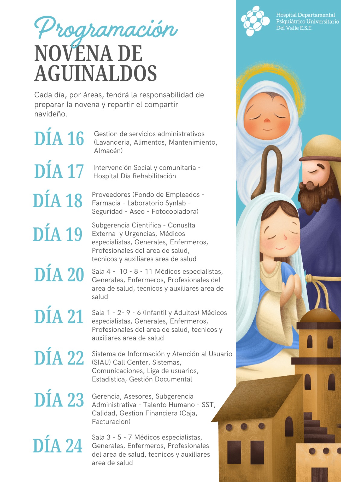 Programación Novena de Aguinaldos