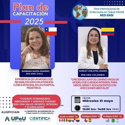 Participación de la referente Enfermera Shirley Chilatra del Programa de Seguridad del Paciente del HDPUV, como ponente en el Webinar Internacional de la RED ENSI