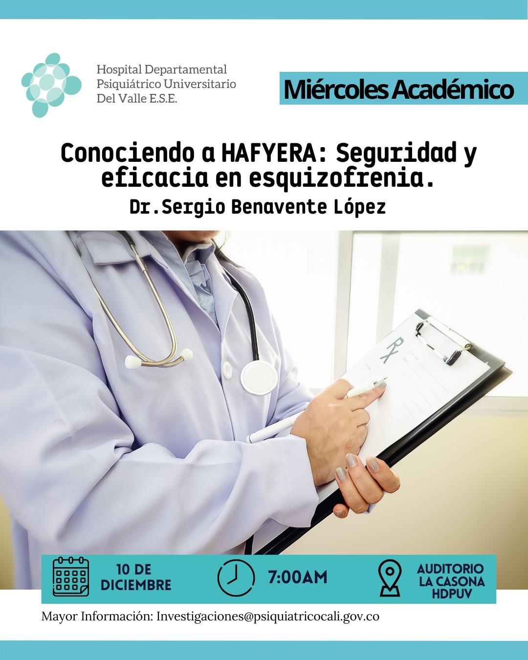 CONOCIENDO a HAFYERA: Seguridad y eficacia en esquizofrenia
