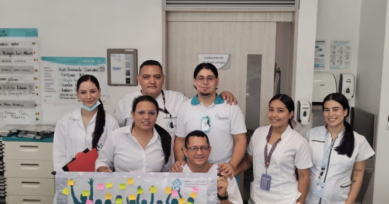 Seguridad y Salud en el Trabajo llevó el mensaje de la Seguridad Social a todas las áreas del hospital