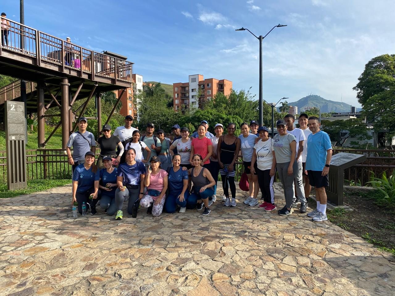 Iniciamos las caminata de bienestar y actividad física