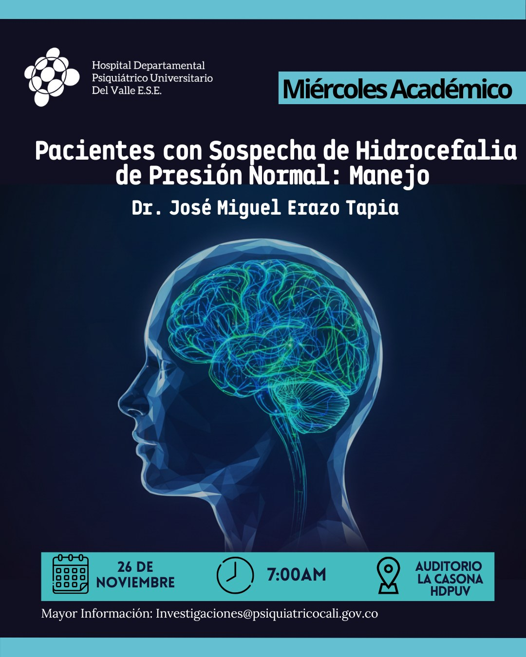 Pacientes con Sospecha de Hidrocefalia de Presión Normal: Manejo